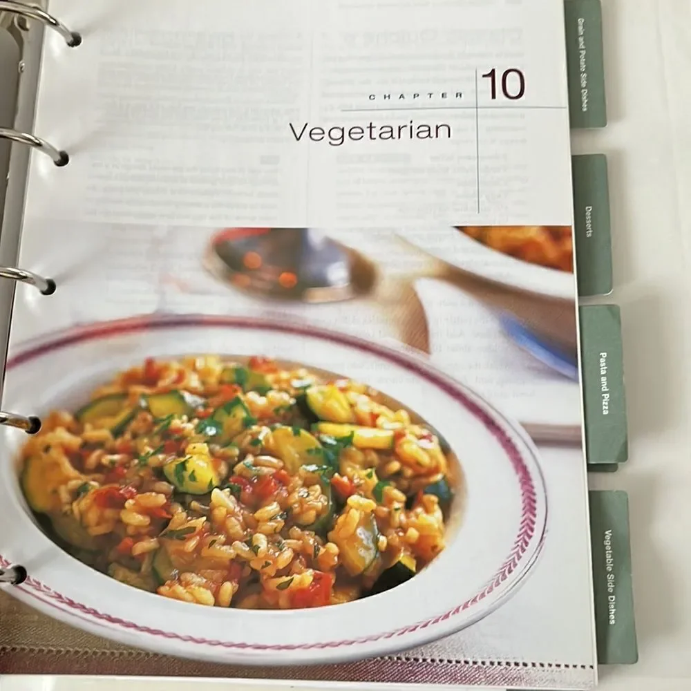 Vintage 2006 Weight Watchers Colorful 452- Page Cookbook w/  Endless Recipe- NEW